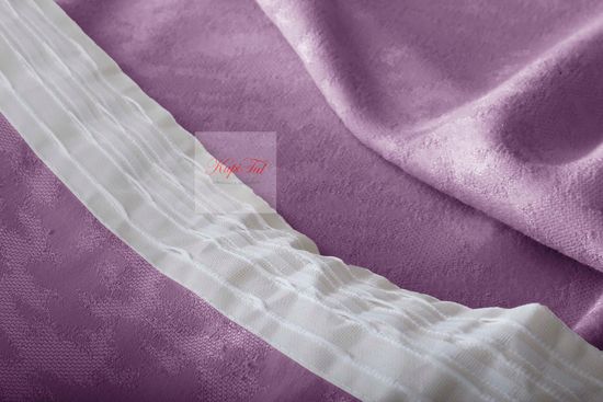 Луи (сиреневый). Шторы из стриженного бархата