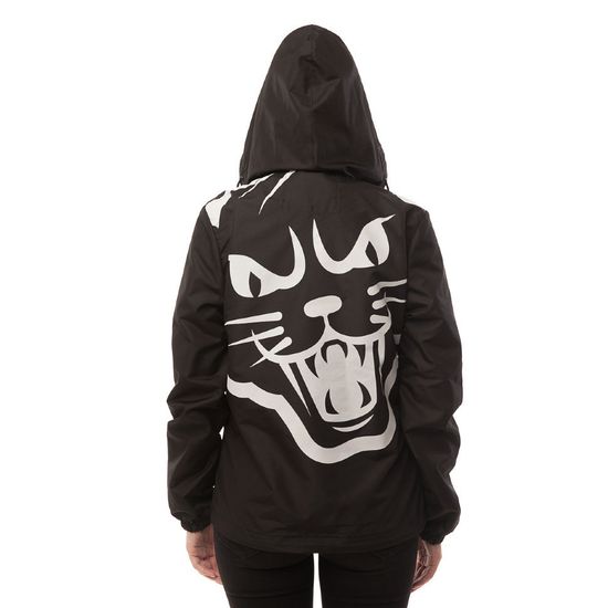 Анорак Юность женский Большой кот Черный