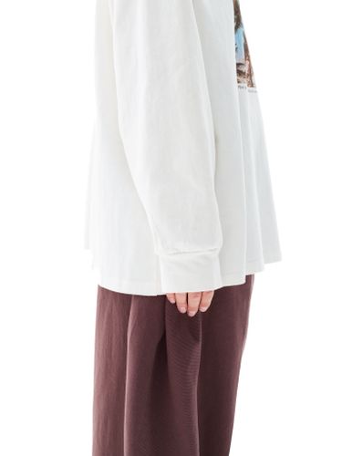 Белый хлопковый лонгслив COASTAL LIFE