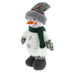 GAEM Игрушка набивная "Снеговик", L20 W10 H51/35 см, 2в.