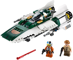 LEGO Star Wars: Звёздный истребитель Повстанцев типа А 75248 — Resistance A-Wing Starfighter — Лего Звездные войны Стар Ворз