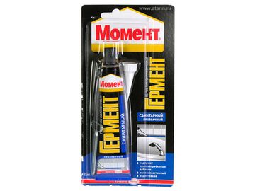 Герметик МОМЕНТ Силиконовый блистер 85мл