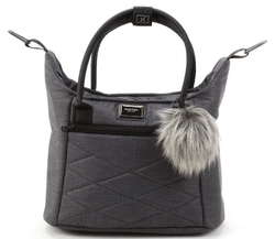 Детская коляска Adamex Quantum 2 в 1 Q-TK66 (Т.СЕРЫЙ)