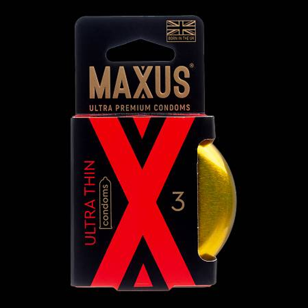 Презервативы Maxus Ultra Thin, 3 шт.