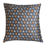 Набор из двух наволочек из сатина с принтом triangles из коллекции wild, 70х70 см