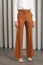 31026 Брюки женские (карамельный)