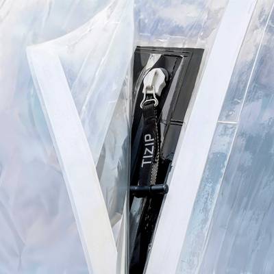 Герметичная водонепроницаемое молния TIZIP (ТИЗИП) SUPERSEAL (гермомолния), сваренная с ПВХ