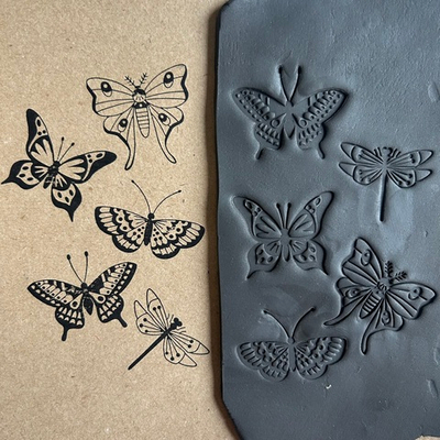 Набор штампов "Бабочки №2"