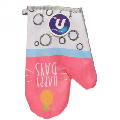 Прихватка-варежка 25*17см «Happy days» ананас