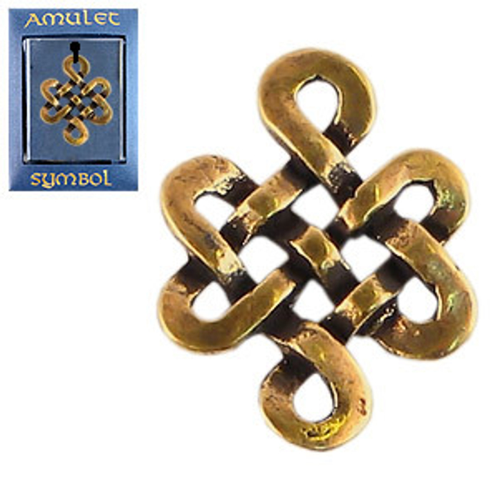 Амулет The Cult № 51 Узел долголетия, латунь