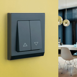 Выключатель жалюзи (черный)