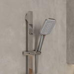 Лейка для душа Milardo ILS3FCSM18 "Ideal Spa" квадрат, 3 режима, ХРОМ, коробка