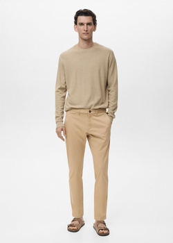 Укороченные брюки-чинос Prato tapered fit