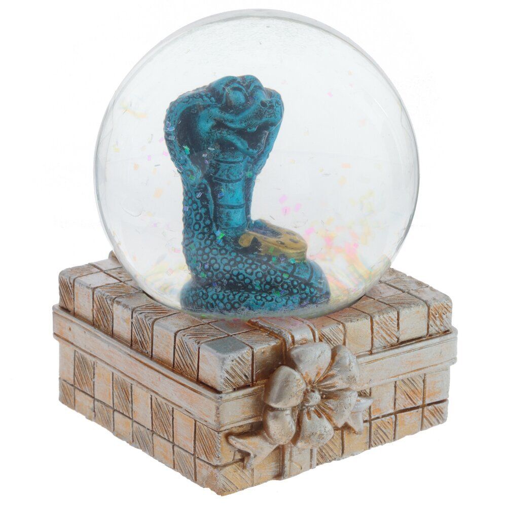 GAEM Фигурка декоративная в стекл шаре "Змея", D 6 см, L6 W6,5 H8 см, 3в.