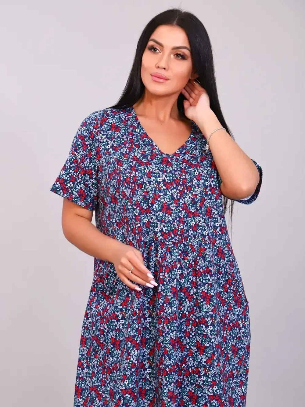 Платье бохо большие размеры