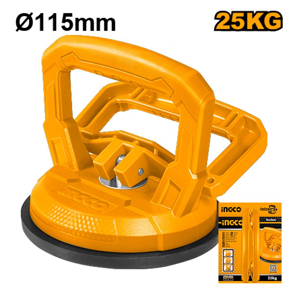 Стеклодомкрат одинарный 115мм 25 кг INGCO HSU012501
