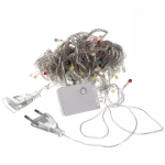 Гирлянда для дома «Bright light» 9,5м 100 ламп LED прозрач.пров.,8 реж, IP-20, Мультицвет (возможность соединения)