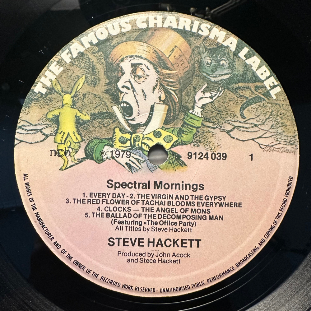 Steve Hackett - Spectral Mornings (Скандинавия 1979г.)