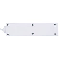 S-GCU3-2B WHITE Удлинитель серии Ultra. шнур 2м.. 3 гнезда. 16A. с-з. Белый. TM Uniel