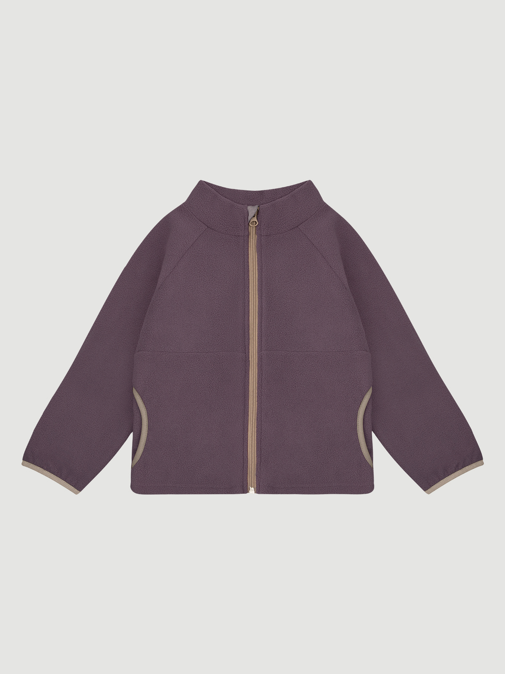 Флисовая куртка на молнии Mjölk Mauve Brown