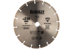 Диск алмазный сегментированный универсальный (230х22,2 мм) DEWALT DT 3731