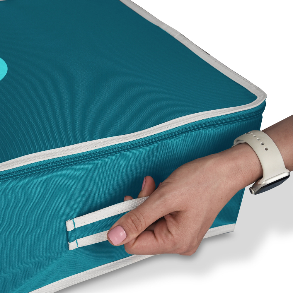 Аптечка домашняя 34х34х16 (голубая)