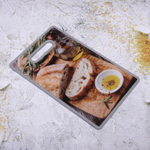 Доска разделочная пластиковая «Европейский завтрак» 23*37см