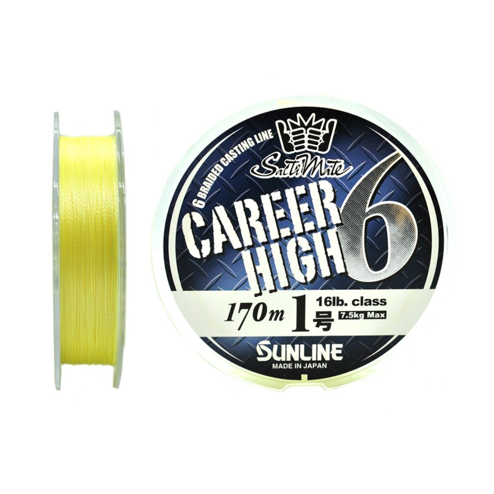 Шнур плетеный Sunline SM Career High 6 HG 170M 12lb/#0.8