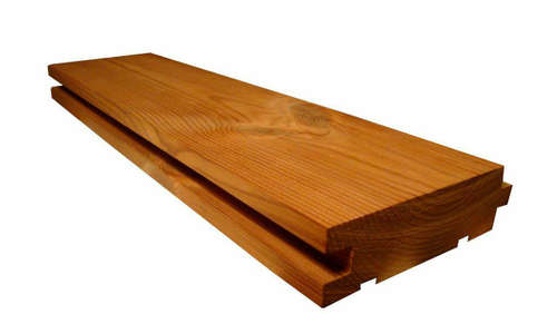 Половая доска из термососны, сорт АВ 36Х195х3000 мм - Эксклюзив