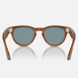 Ray-Ban Meta Headliner ( Цвет оправы - коричневый, цвет линз - синий )