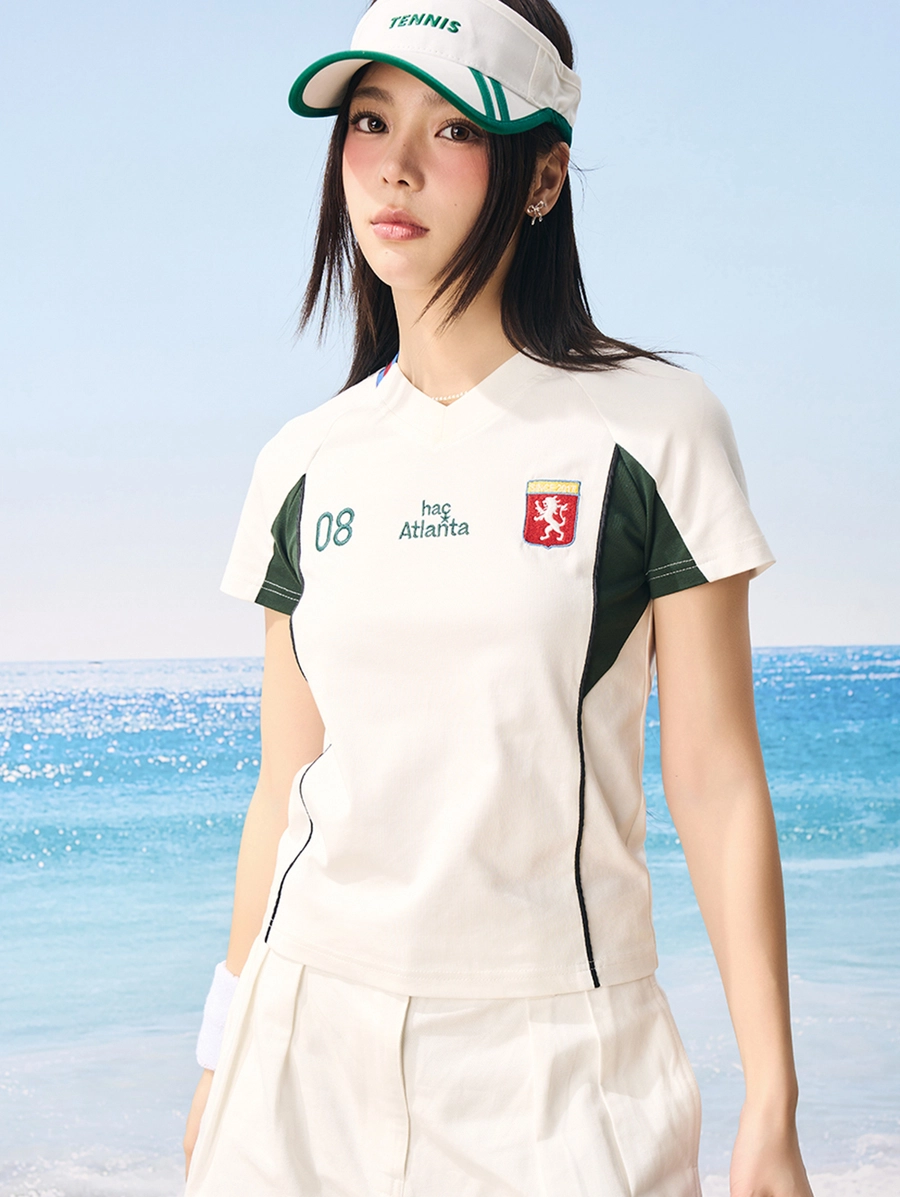 Женская футболка HARSHandCRUEL WMNS "Atlanta" Crop Jersey