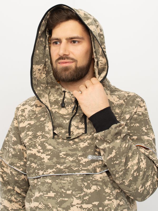 Костюм летний Антигнус-Люкс ткань Твил-Пич цвет 128/2 (светлый пиксель)