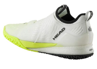 Мужские кроссовки теннисные Head Endure BOA Pro - white/yellow
