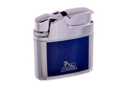 Зажигалка Lubinski "Таормина", кремневая, синяя