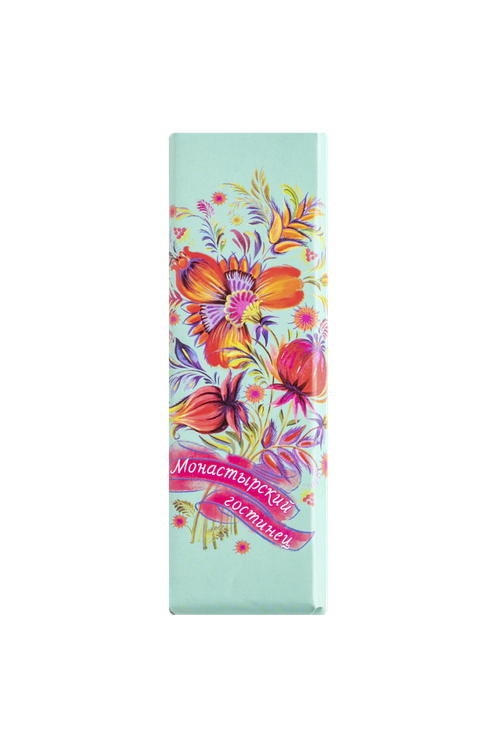 Шоколад молочный "Монастырский гостинец" Петриковская роспись в бумажной этикетке 25 гр