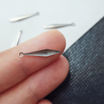 Подвеска, сталь, клеймо 316L, р-р 20×3.5мм, штучно