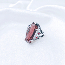 "Неф" кольцо в серебряном покрытии из коллекции "Готика" от Jenavi