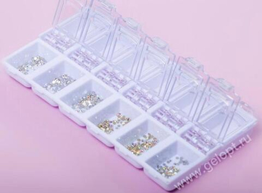 Бокс для страз (13х6,7 см)