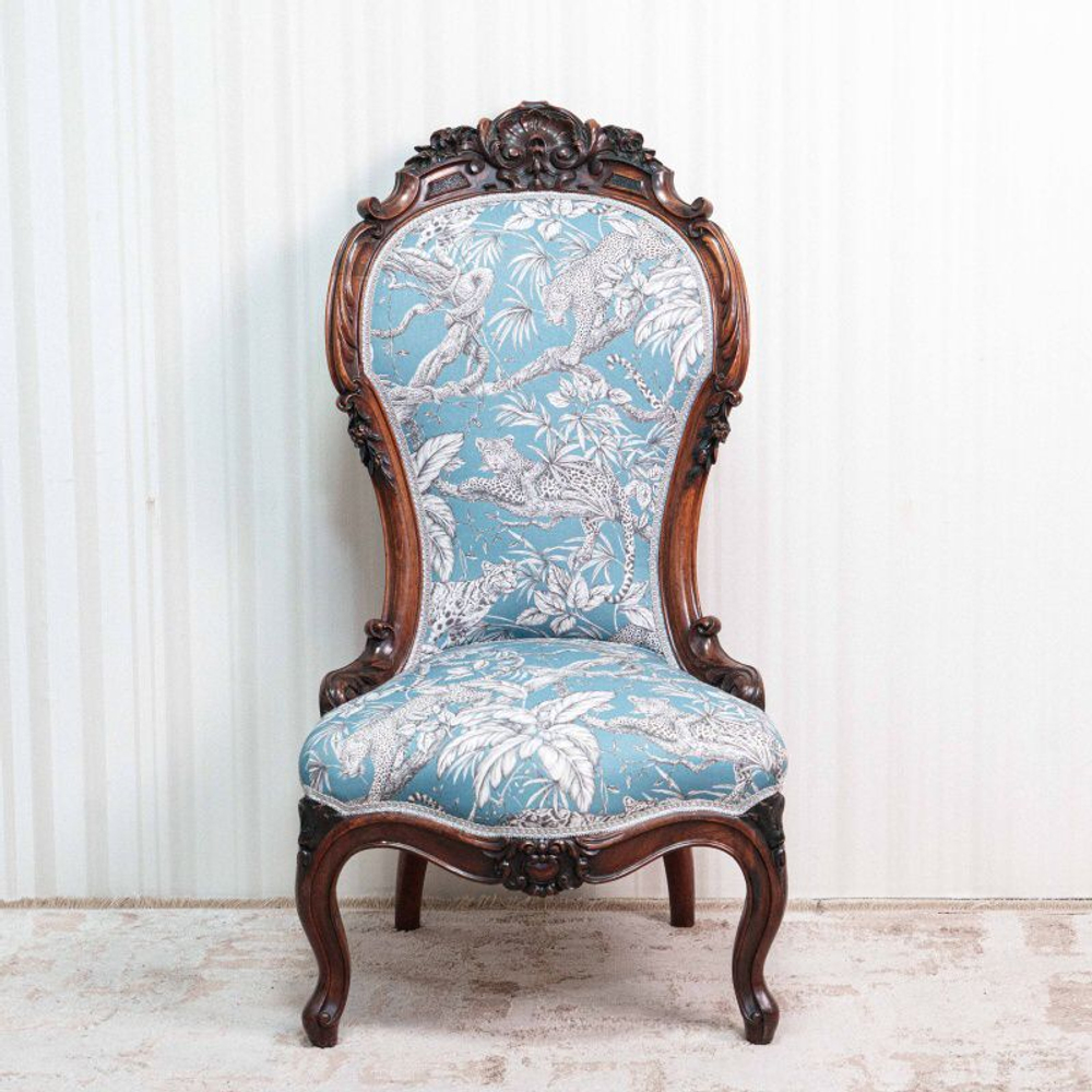 Кресло из палисандра в стиле Людовика XVI