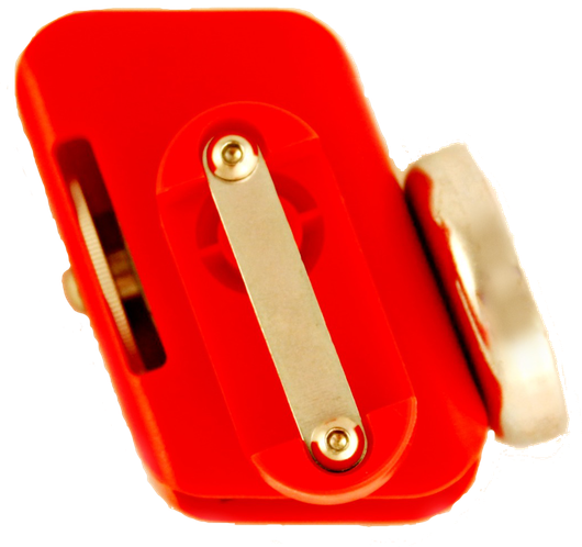 Пластиковый спортивный подсумок Racer Master Pouch с магнитом , красный