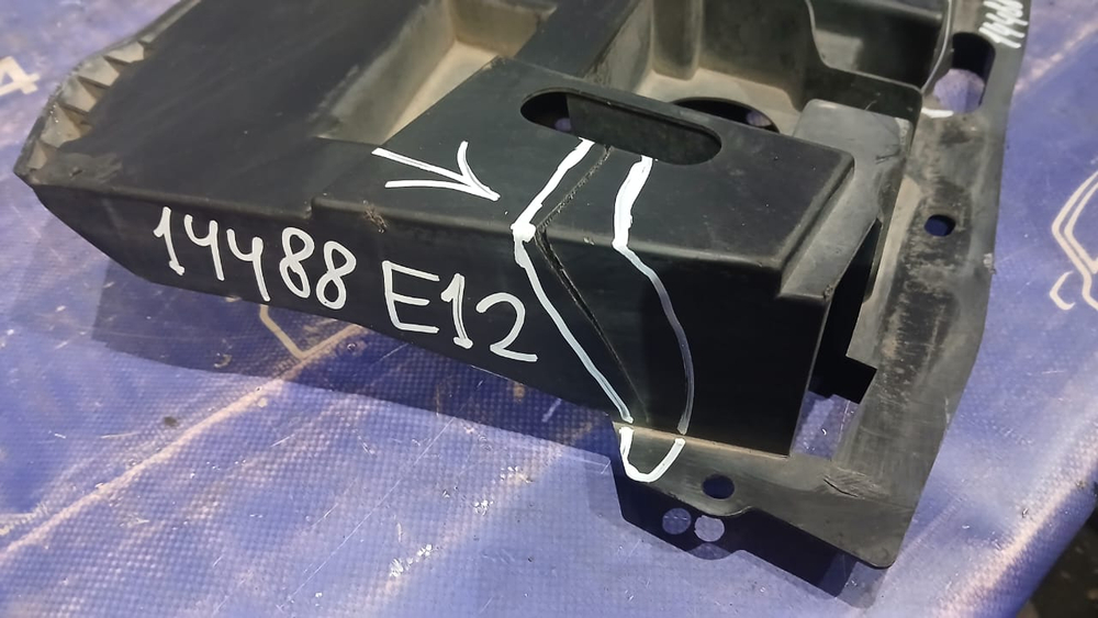 Защита бампера NISSAN NOTE 2012-2016