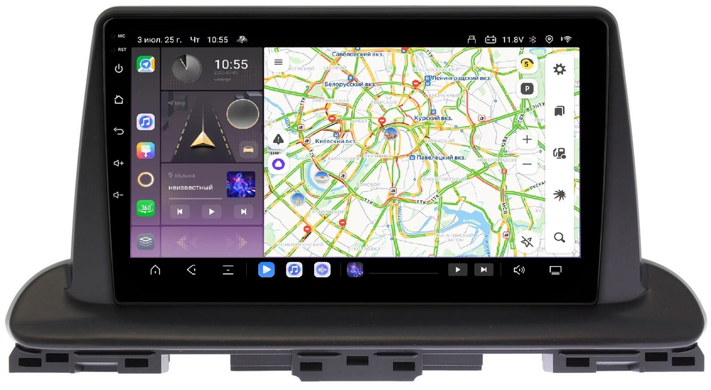 Магнитола для KIA Cerato 4 2018+ - Carmedia OL-9760 QLed, Android 13, TS20, CarPlay, SIM-слот