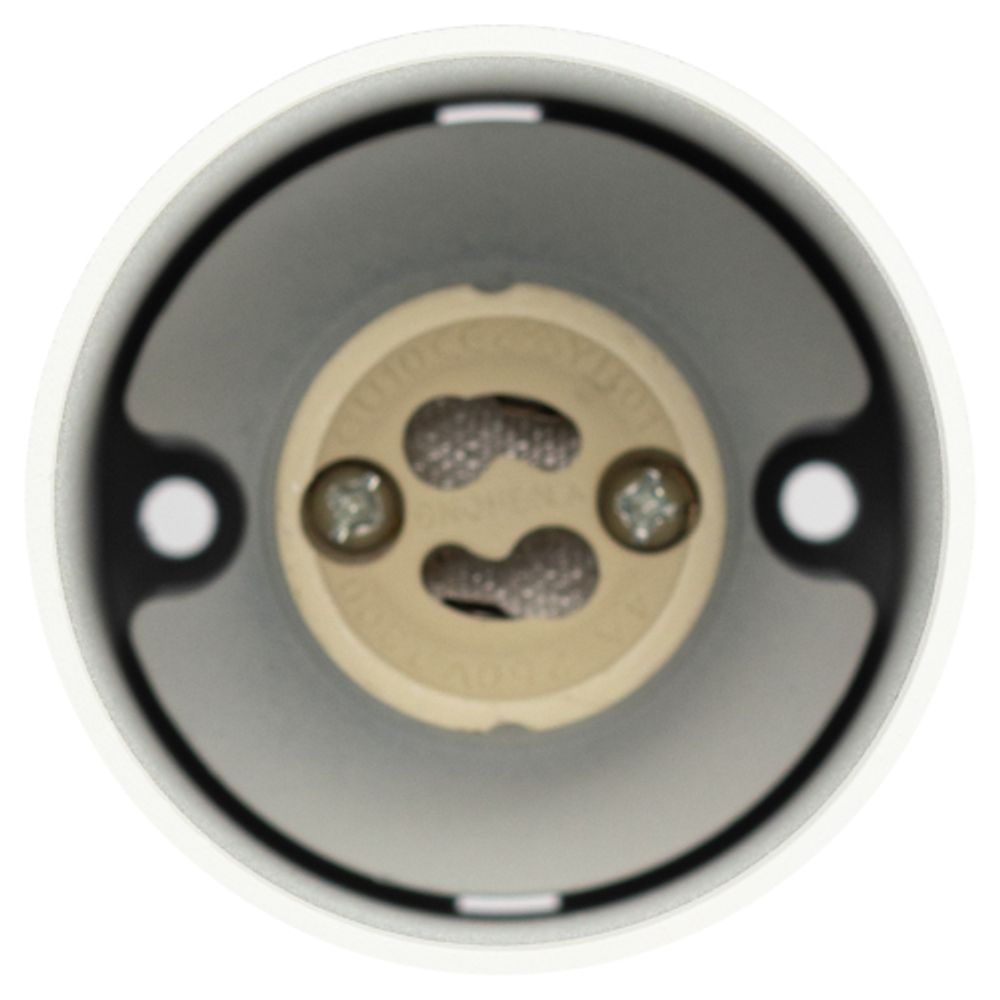 Светильник накладной ЭРА OL15 GU10 WH под лампу MR16 GU10 белый