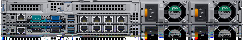 Стоечный сервер - PowerEdge R640 Server