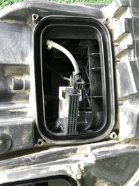 Битая Фара левая Mercedes GLS x166 (2015-2019) LED