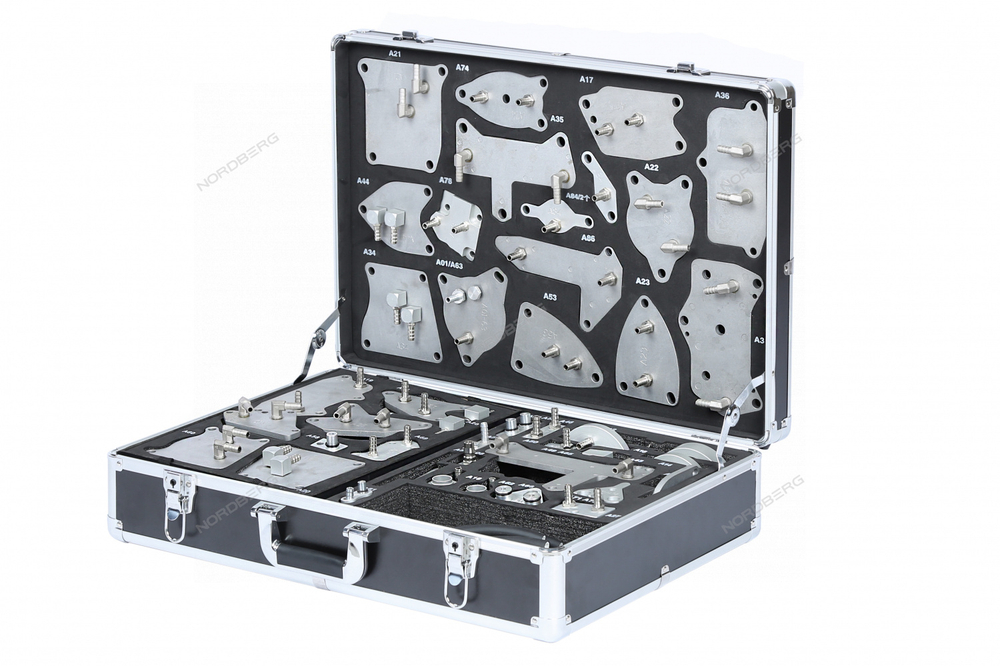 Комплект 85 переходников в кейсе для CMA35S NORDBERG CM85K