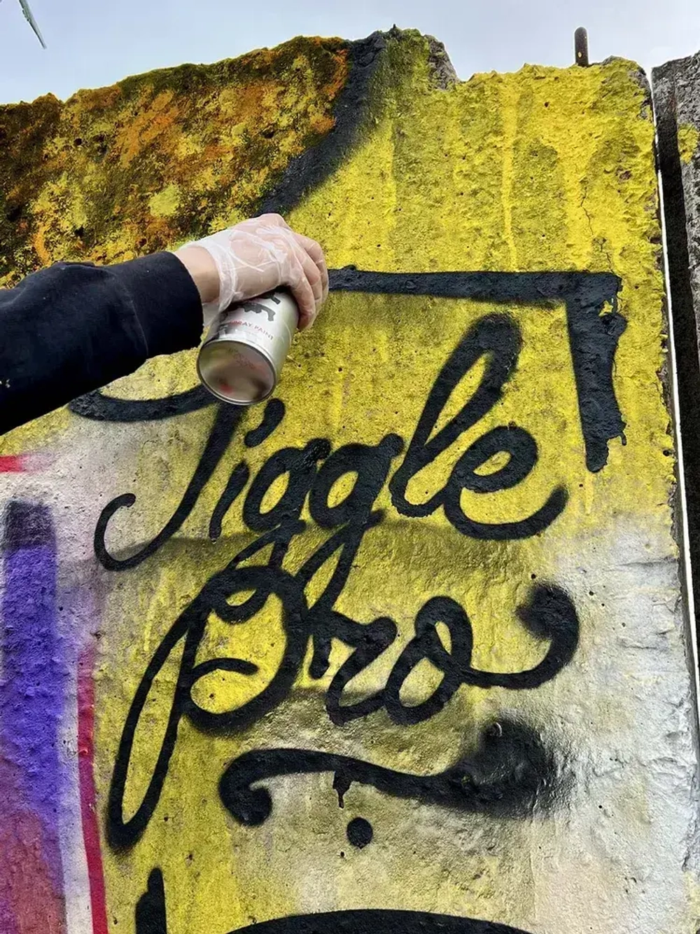 Аэрозольная краска для граффити в баллончике JIGGLE PRO суперматовая, 520 мл, LILAC / Сирень - 2 шт