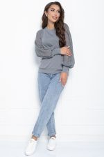 Блуза Арабелла (серая) Б11056 LT Collection (Акция)