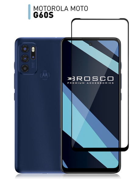 Защитное стекло ROSCO для Motorola Moto G60S оптом (арт. MOTO-G60S-FSP-GLASS-BLACK)
