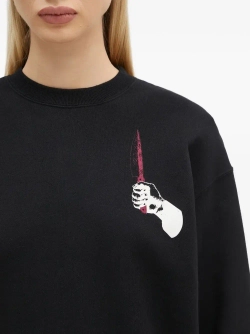 UNDERCOVER x BRIGITTE TANAKA СВИТШОТ ЧЕРНЫЙ